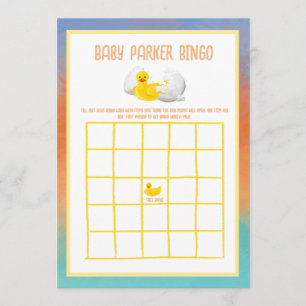 Little Duck Hatching Soon Baby Shower Invitation