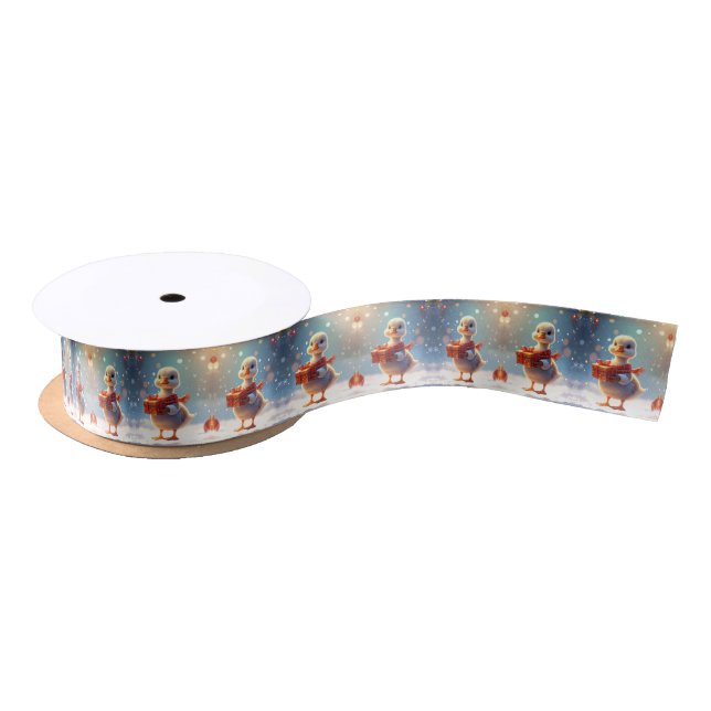 Little Duck Satin Ribbon (Spool)
