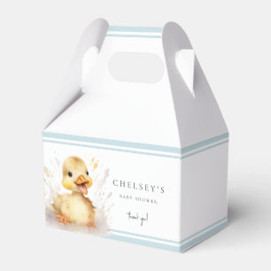 Little Duckling Baby Shower Favor Boxes