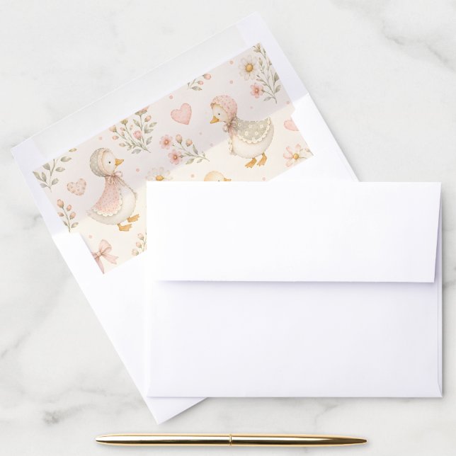 Little Duckling Dreams Envelope Liner (Desk)