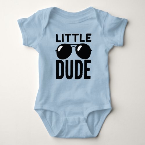 Little Dude Baby Bodysuit