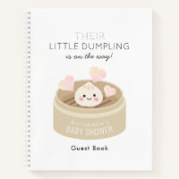 Little Dumpling Baby Shower Guest Book