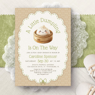 Little Dumpling Baby Shower Invitation