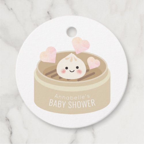 Little Dumpling Baby Shower Thank You Favor Tags