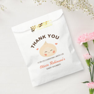 Little Dumpling Dim Sum Baby Shower  Favor Bag