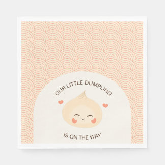 Little Dumpling Dim Sum Baby Shower Napkins