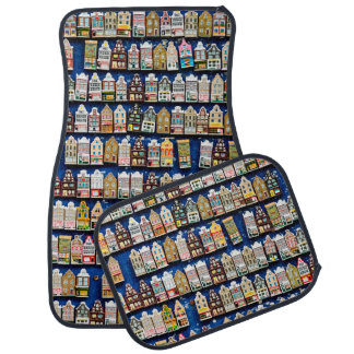Little Dutch souvenirs and gifts - shoes windmills Car Floor Mat