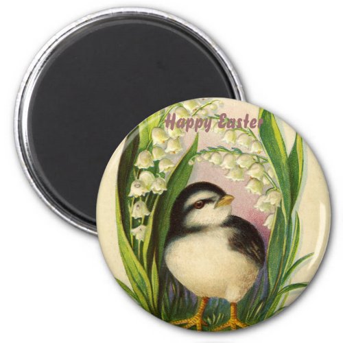 Little Easter Bird Vintage Magnet