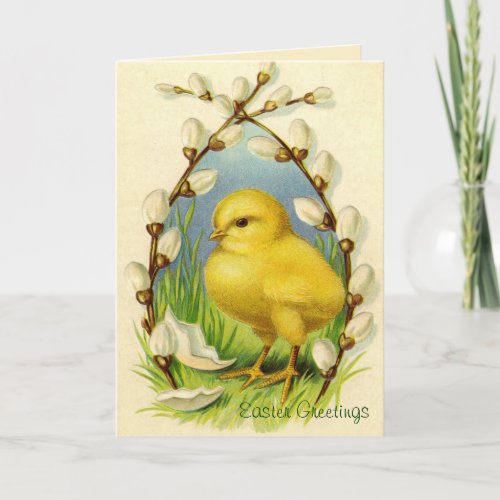 Little Easter Chick Greeting Card