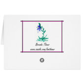 Little Eden Blank Card (Back Horizontal)