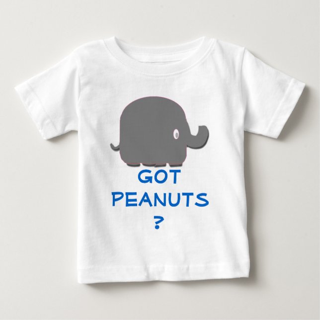 Little Elephant Baby T-Shirt (Front)