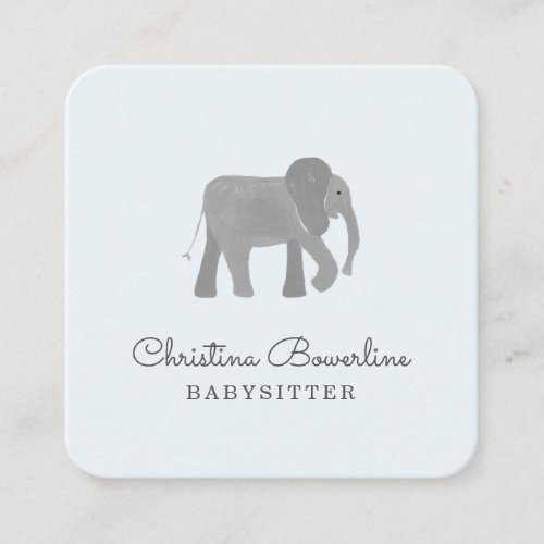 Little Elephant Square Business Card