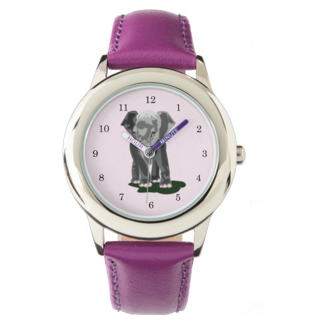 Little Elephant Watch Painting (Front)