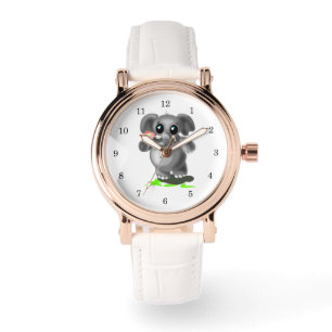 Little Elephant with Flower Watch Gift