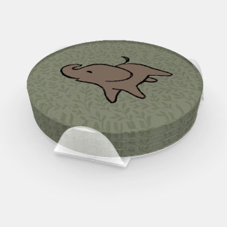 Little Elephants Coaster Set