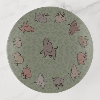 Little Elephants Trinket Tray