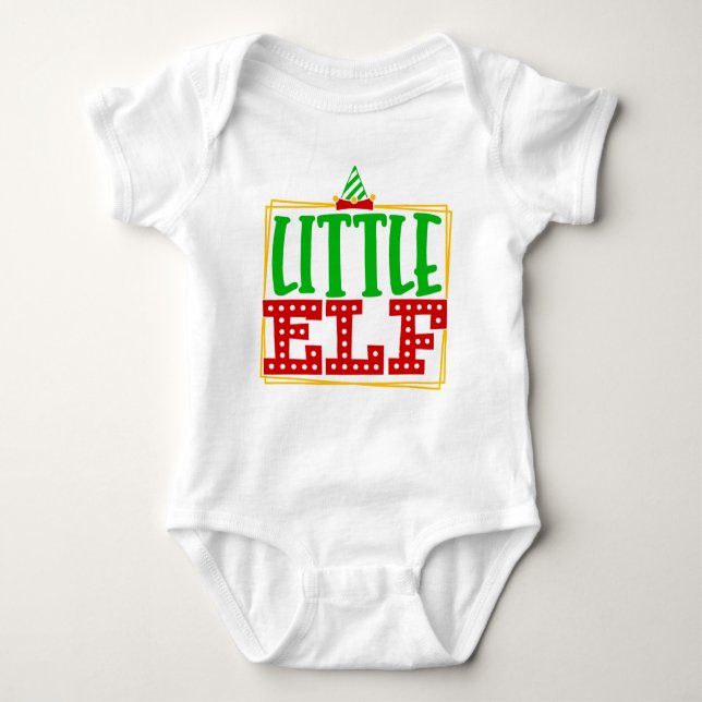 Little ELF-56577 Baby Bodysuit (Front)