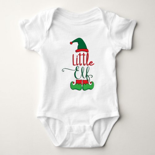 Little Elf Baby Bodysuit