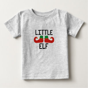 Little Elf Christmas Baby T-Shirt
