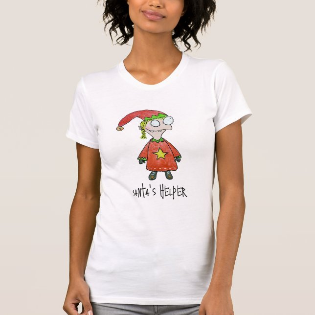 Little Elf Girl T-Shirt (Front)