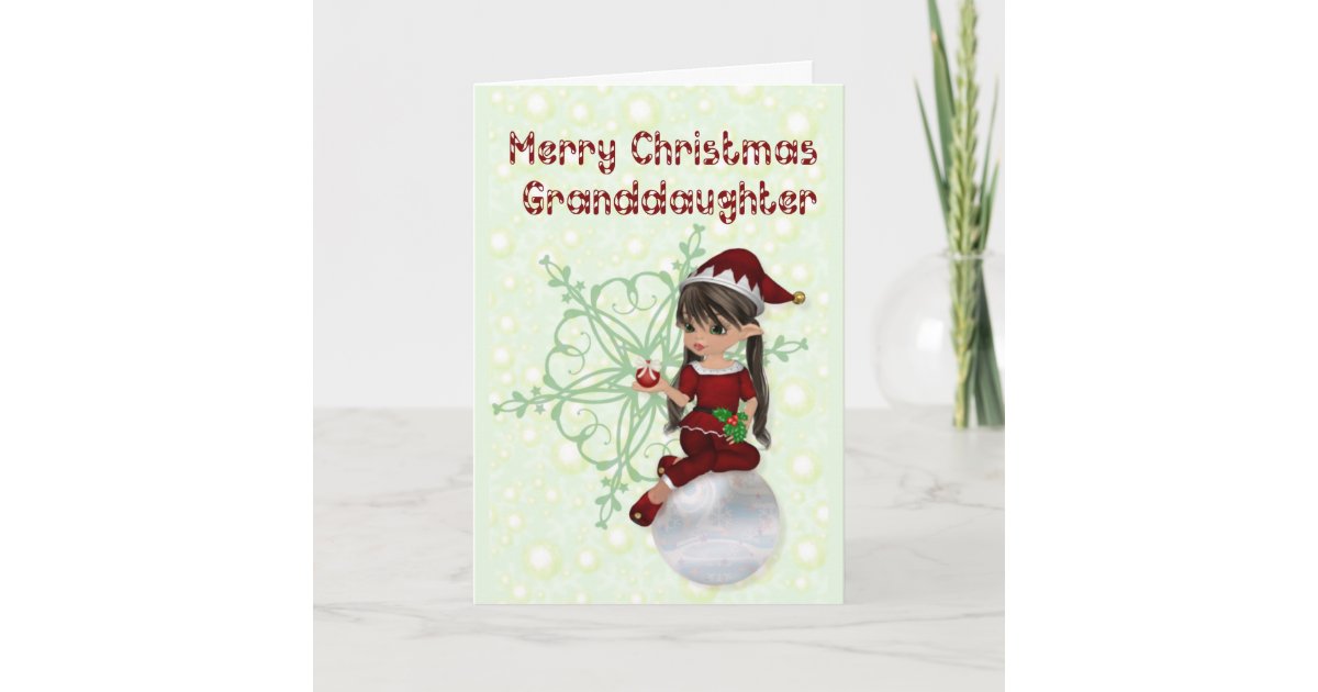 Elf Merry Christmas Card