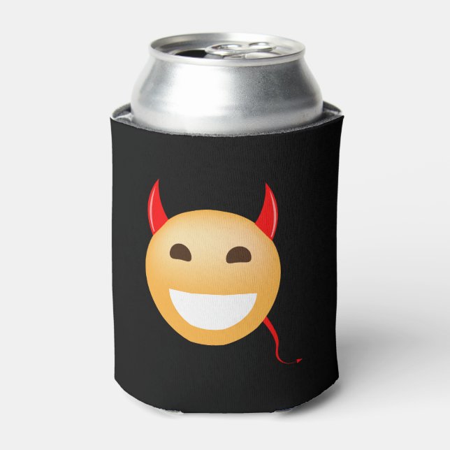 Little Emoji Devil Can Cooler (Can Front)