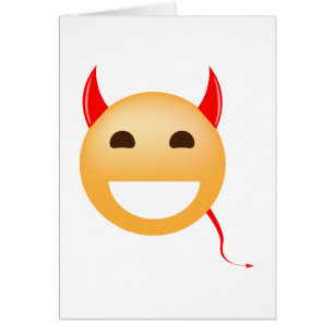 Little Emoji Devil Cards