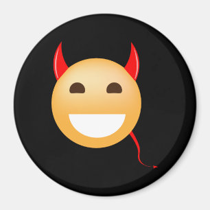 Little Emoji Devil Magnet