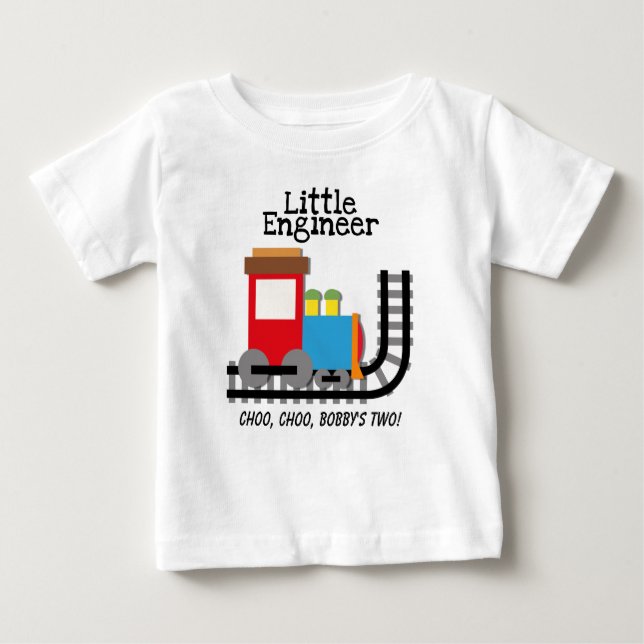 Little Engineer Custom T-shirt (Front)
