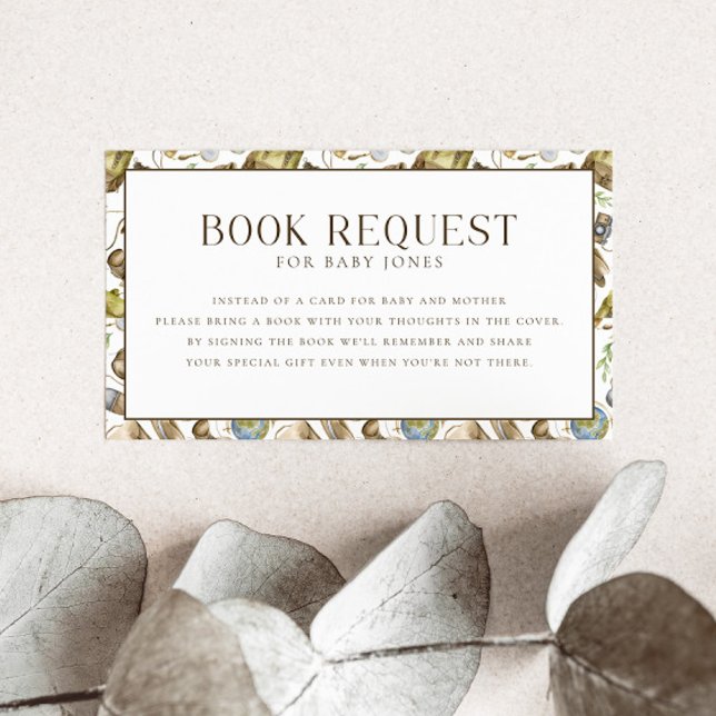 Little Explorer Books for Baby Request Enclosure Card (Creator Uploaded)