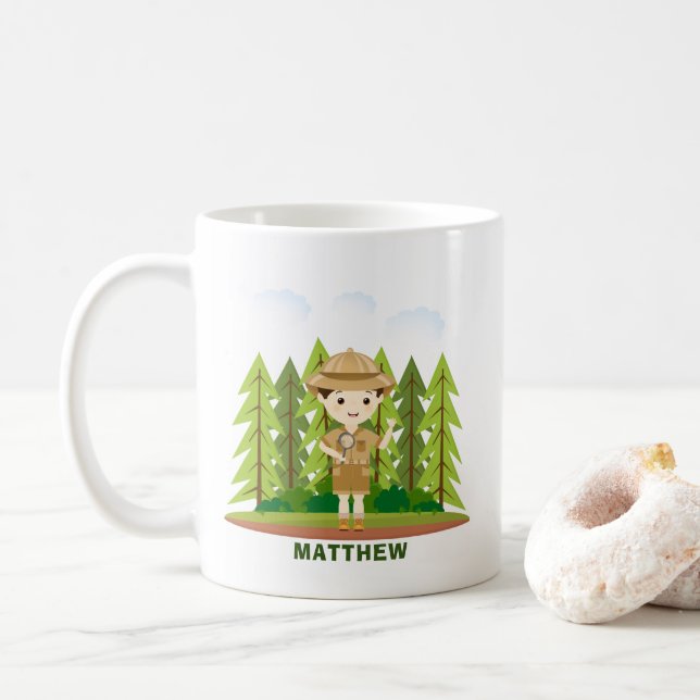 Little Explorer Coffee Mug (With Donut)