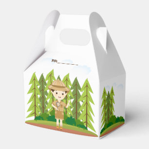 Little Explorer Favor Boxes
