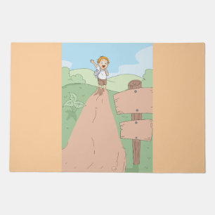 Little Explorer Hiking Adventure Doormat