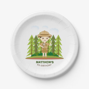 Little Explorer Paper Plates