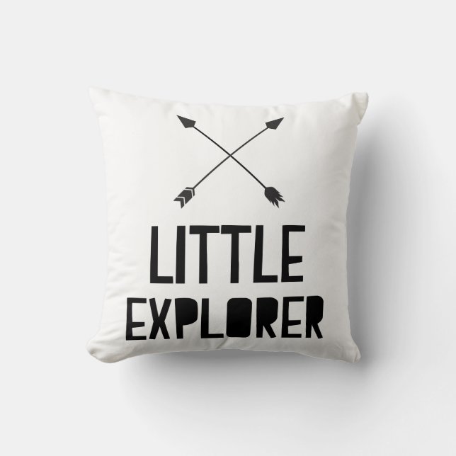 Little Explorer Pillow (Front)