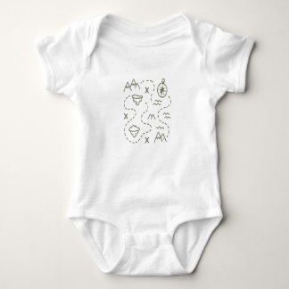 Little Explorer’s Treasure Map Baby Bodysuit