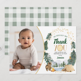 Little Explorer Thank You Card