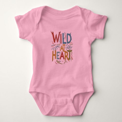 Little Explorer Wild at Heart Baby Bodysuit