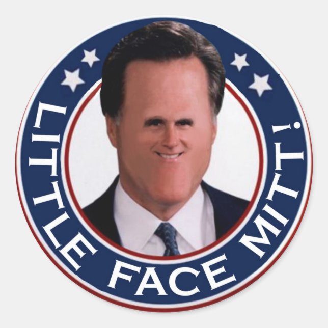 Little Face Mitt sticker sheet (Front)