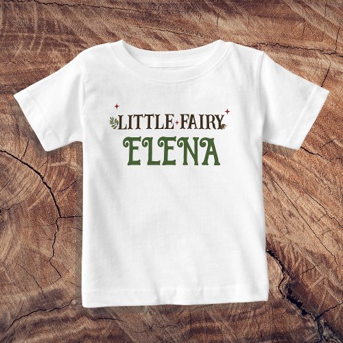 Little Fairy 1st Birthday Baby T_Shirt