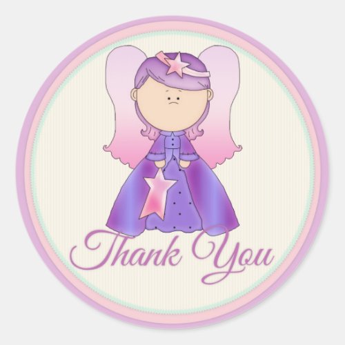Little Fairy Angel Stickers Thank You Stickers 4