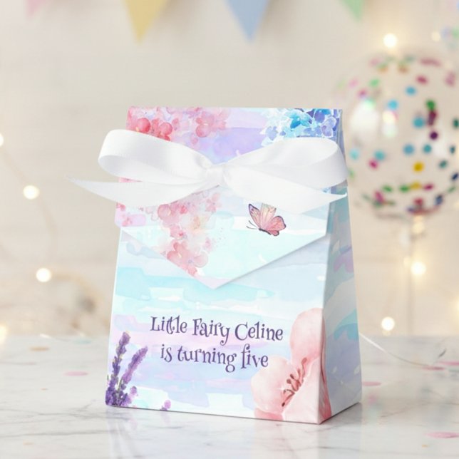 little fairy birthday Favor Box (Creator Uploaded)