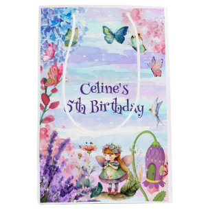 little fairy birthday Medium Gift Bag