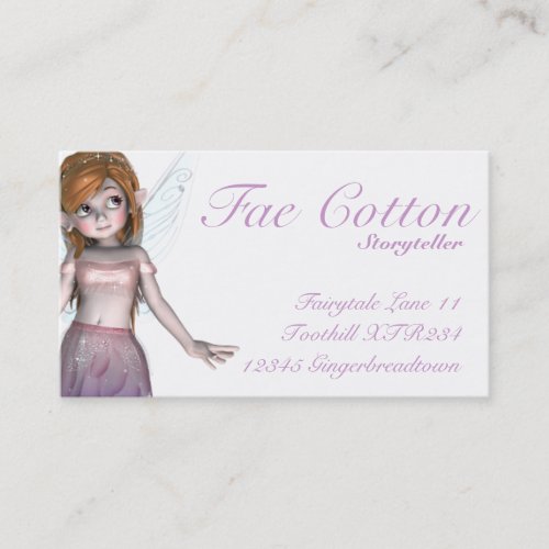 Little Fairy Business card
