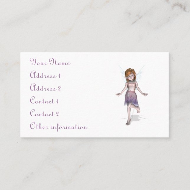 Little Fairy Business Card (Front)