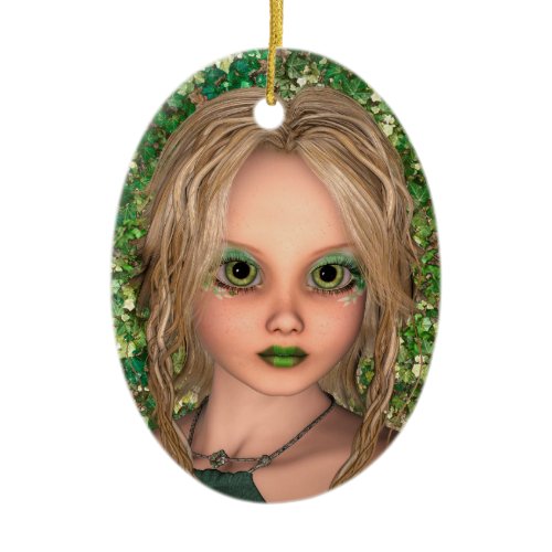 Little Fairy Ceramic Ornament