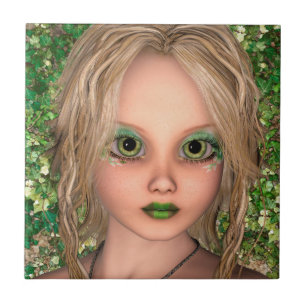 Little Fairy Ceramic Tile