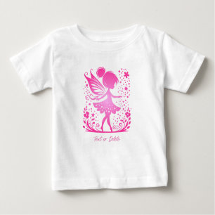 Little Fairy Floral Baby T-Shirt