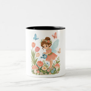 Little Fairy Garden Magic Two-Tone Coffee Mug