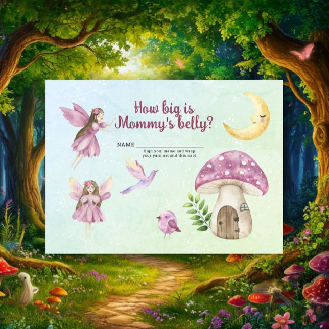 Little fairy How big is mommy's belly? Enclosure Card (Creator Uploaded)